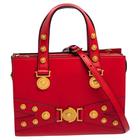 Red Versace Handbags 